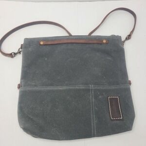 Tall Skinny Pines Randolph Mini Convertible Backpack Waxed Canvas Leather Straps